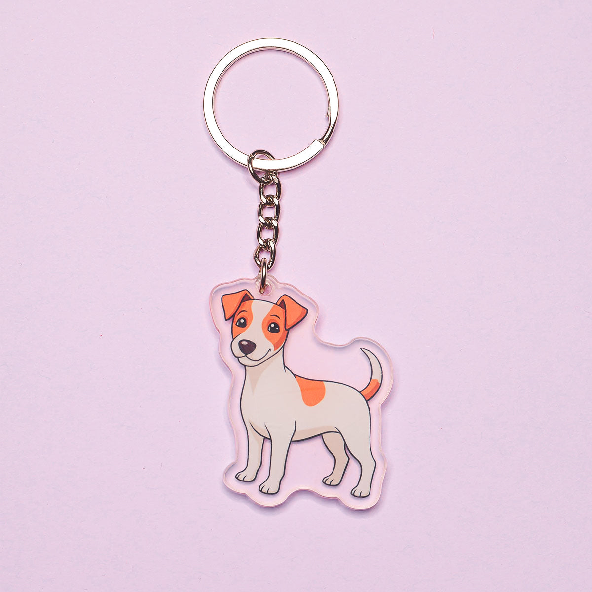 Jack Russell Breed Keyring