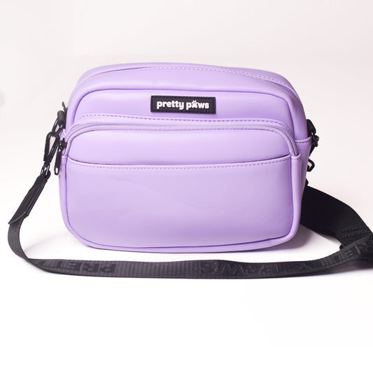 Lilac Dog Walking Bag