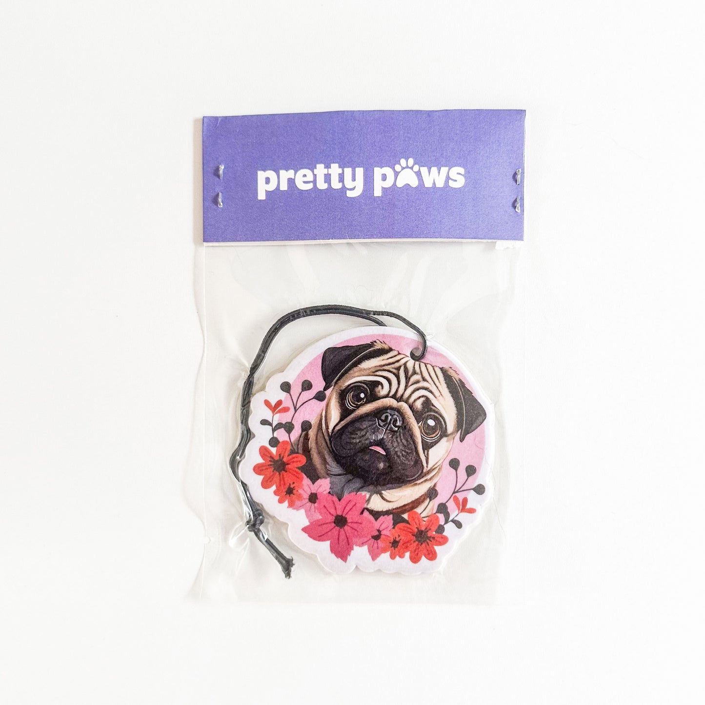 Pug Dog Breed Air Freshener