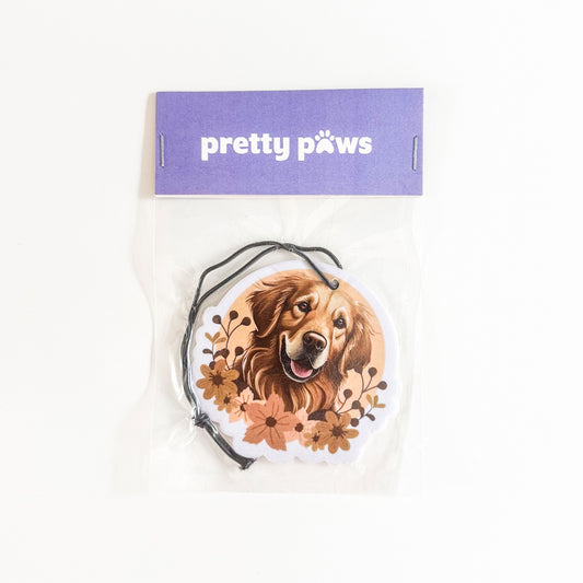 Golden Retriever Dog Breed Air Freshener